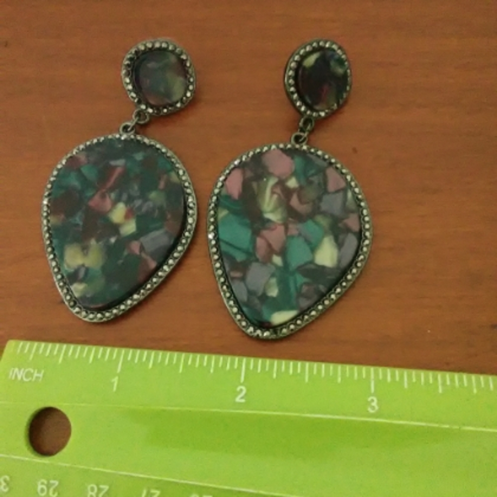 Mosaic earrings